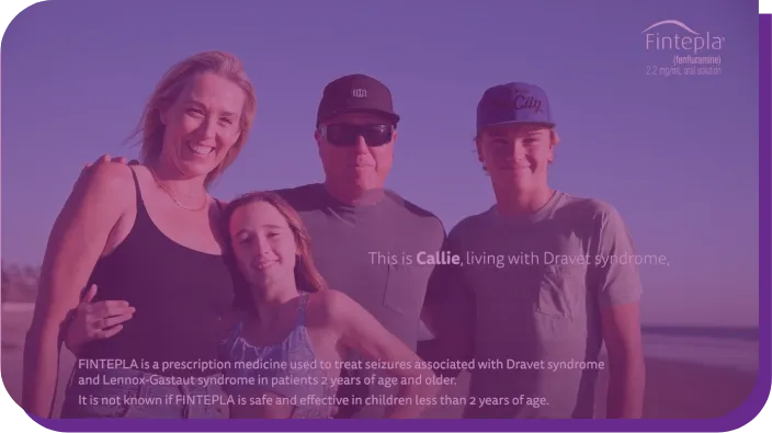 Watch a video about Callie and her family