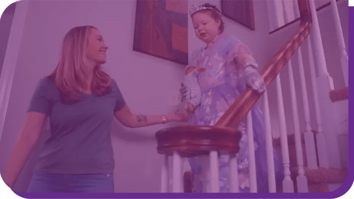 Watch a video about Emma and her family