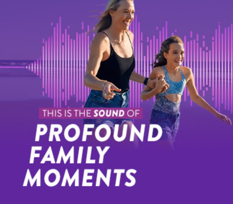 This is the sound of profound family moments